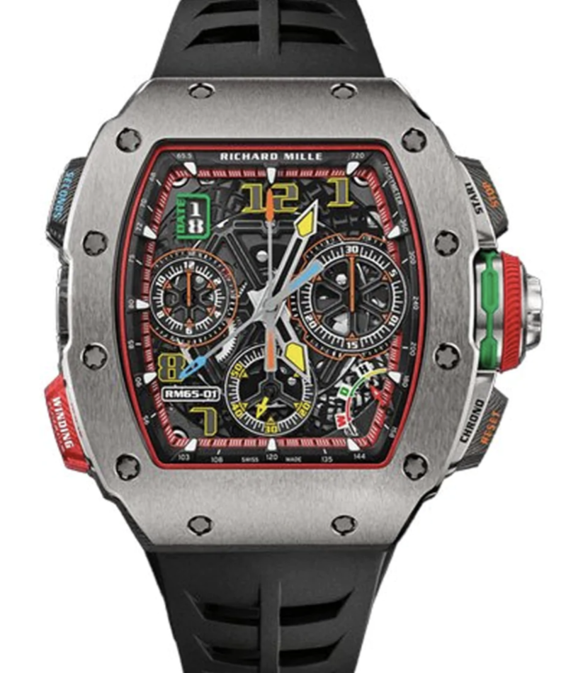 Richard Mille Split-Seconds 50 mm RM65-01T Titanium Skeleton