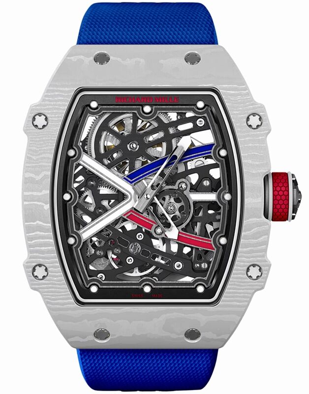 Richard Mille Automatic Winding Alexis Pinturault 38 mm RM67-02AP Carbon Black/Golden