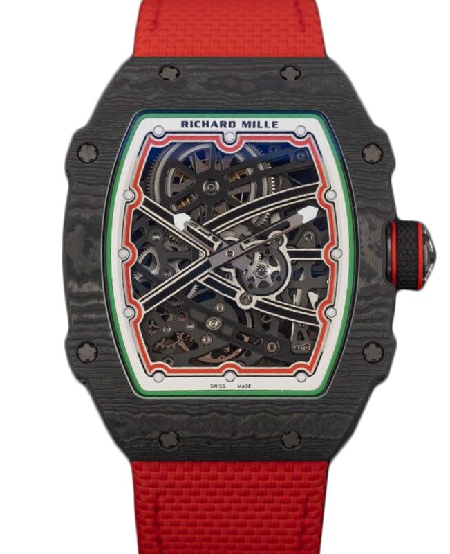 Richard Mille Extra-Flat 40 mm RM67-02ILY Carbon Black/Golden