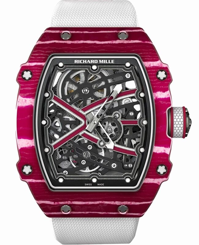 Richard Mille Automatic Winding Mutaz Essa Barshim 38 mm RM67-02MB Carbon Black/Golden