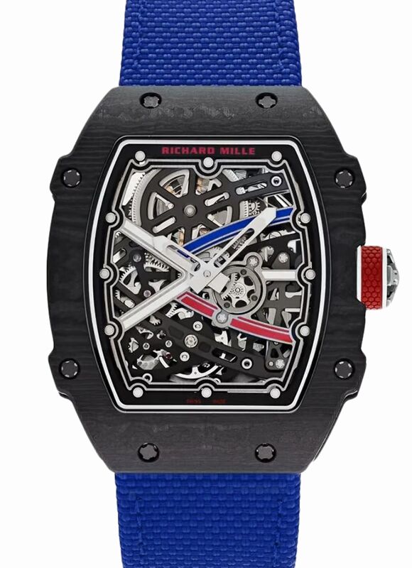 Richard Mille Automatic Winding Extra Flat 38 mm RM67-02SO Carbon Black/Golden