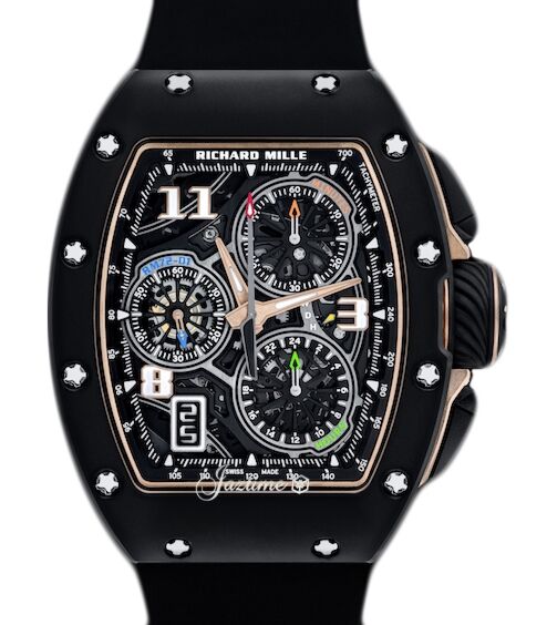 Richard Mille Lifestyle Flyback Chronograph 47 mm RM72-01B Ceramic Luminous