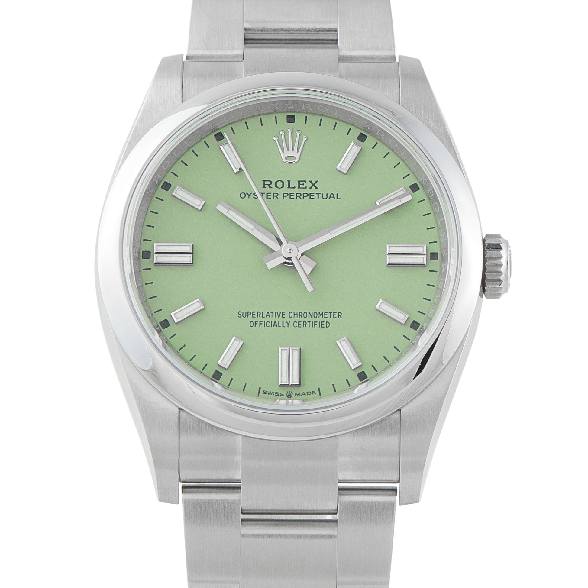 Rolex Oyster Perpetual 36 mm 126000YSO Steel Luminous