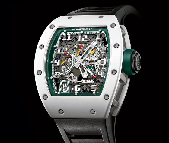 Richard Mille Le Mans Limited Edition White ATZ Ceramic RM 030