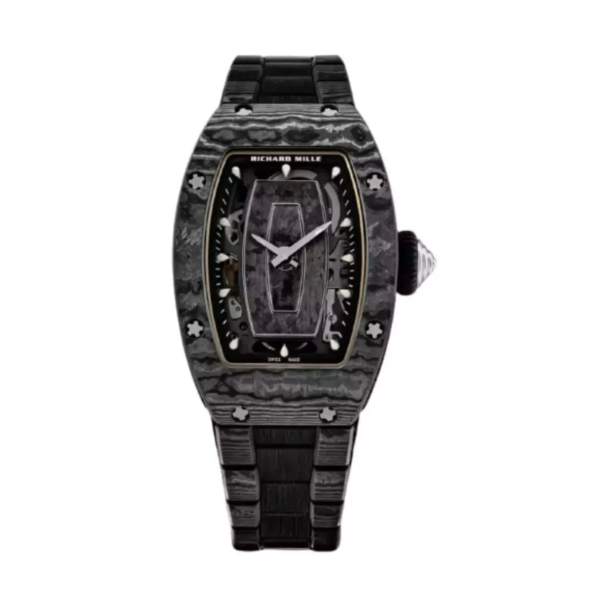 Richard Mille Automatic Winding 40 mm RM07-01CBN Carbon Automatic