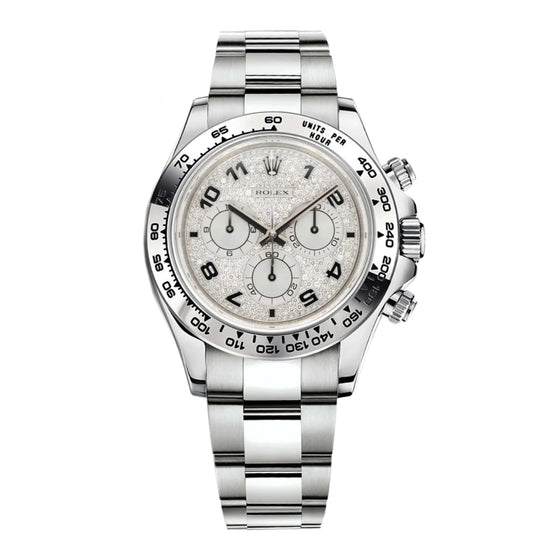 Rolex Cosmograph Daytona 40 mm 116509-DMOP White Gold Luminous