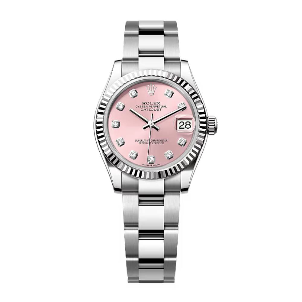 Rolex Datejust Lady 31 31 mm 278240PMOPDBJ Steel/White Gold/Diamonds Pink