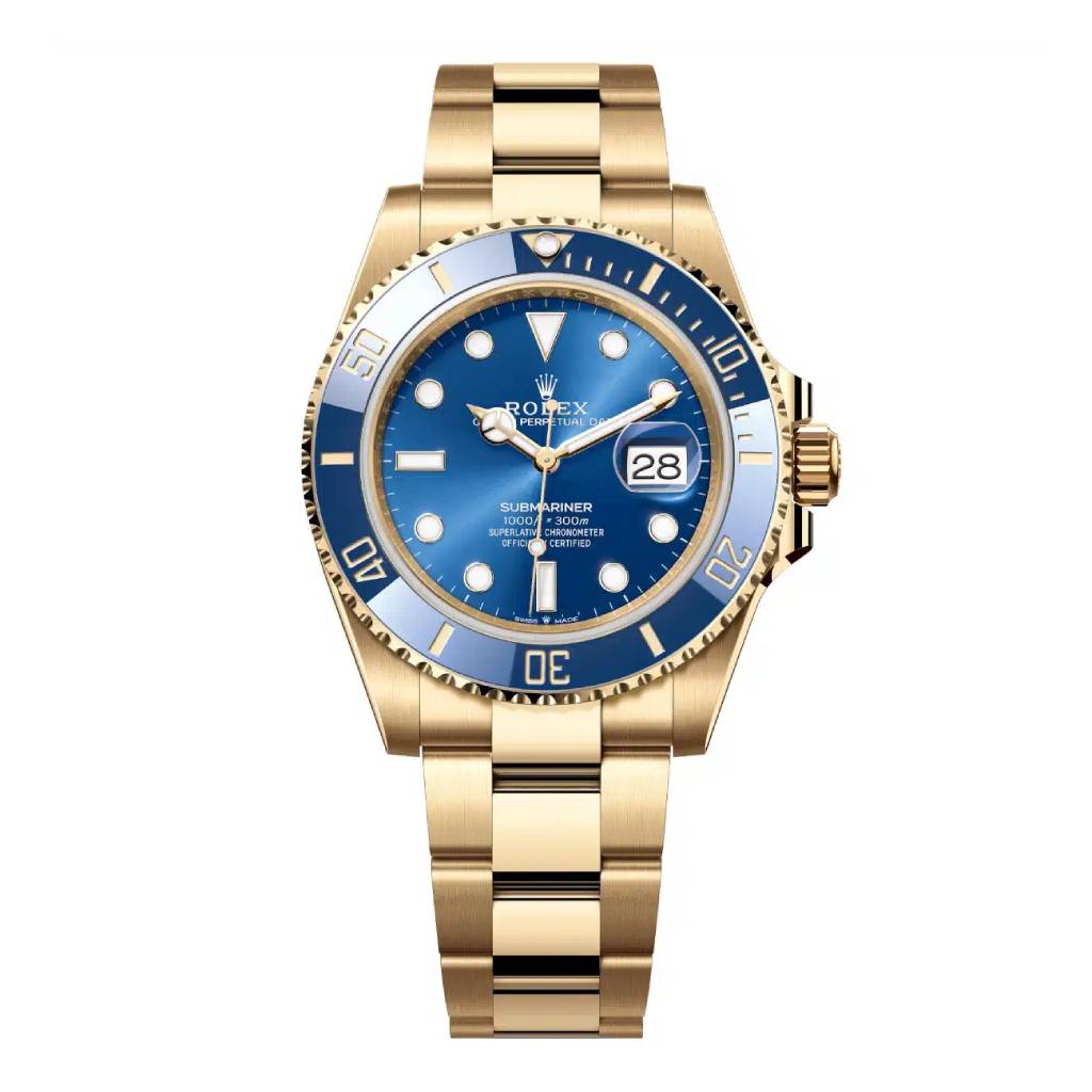 Rolex Submariner 41 mm 126618LB1 Yellow Gold Blue