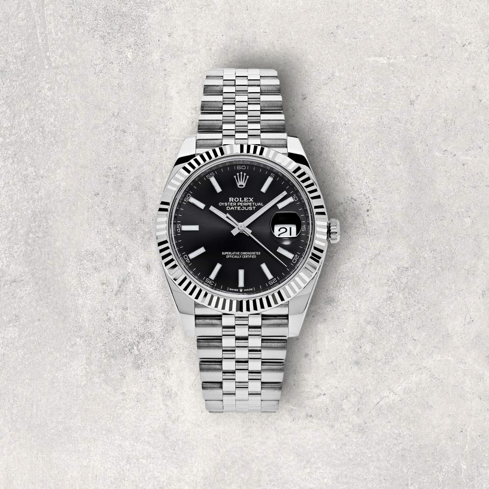 Rolex Datejust 41 126334 Black Dial Jubilee | Bizak & Co.