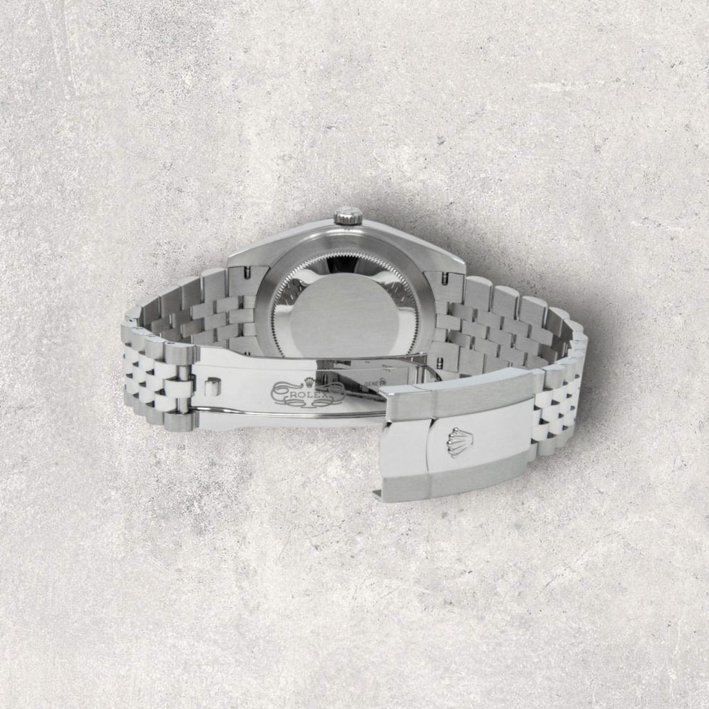 Rolex Datejust 41 126334 Stainless Steel Black Dial Jubilee Bracelet Fluted Bezel