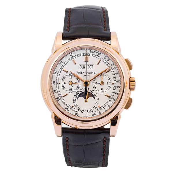 Patek Philippe Perpetual Calendar 40 mm 5970R-001 Rose Gold White