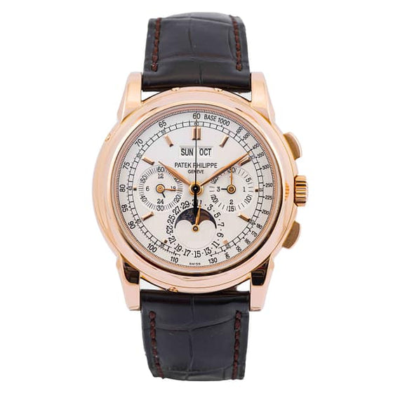 Patek Philippe Perpetual Calendar 40 mm 5970R-001 Rose Gold White