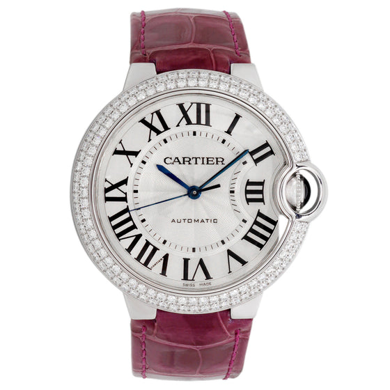 CARTIER WE9006Z3 BALLON BLUE DE 36mm WHITE GOLD BRAND NEW