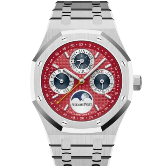 Audemars Piguet Royal Oak Limited Perpetual Calendar 41 mm 26607BC.OO.1220BC.01 White Gold Analog
