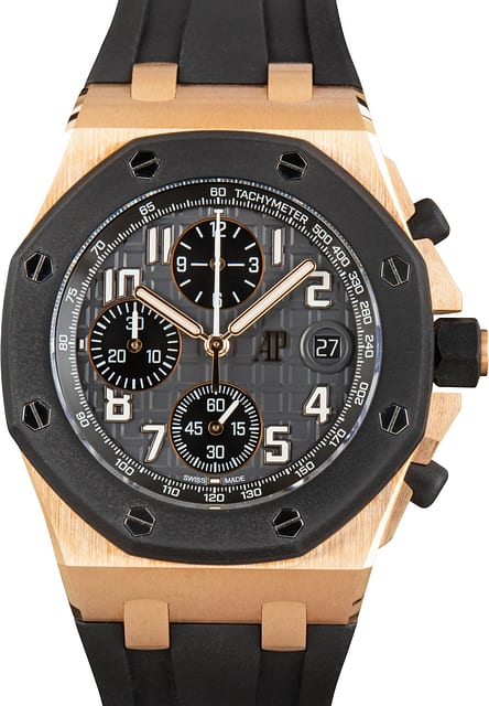 Audemars Piguet Royal Oak Offshore Selfwinding Chronograph 42 mm 26470OR.OO.1000OR.03-1 Rose Gold Black
