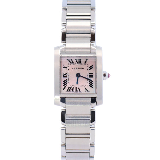 CARTIER W51028Q3 TANK FRANCAISE STEEL BRAND NEW