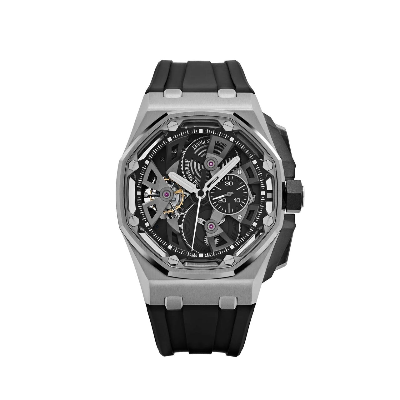 Audemars Piguet Royal Oak Offshore Tourbillon Chronograph 45 mm 26421ST.OO.A002CA.01 Steel Analog