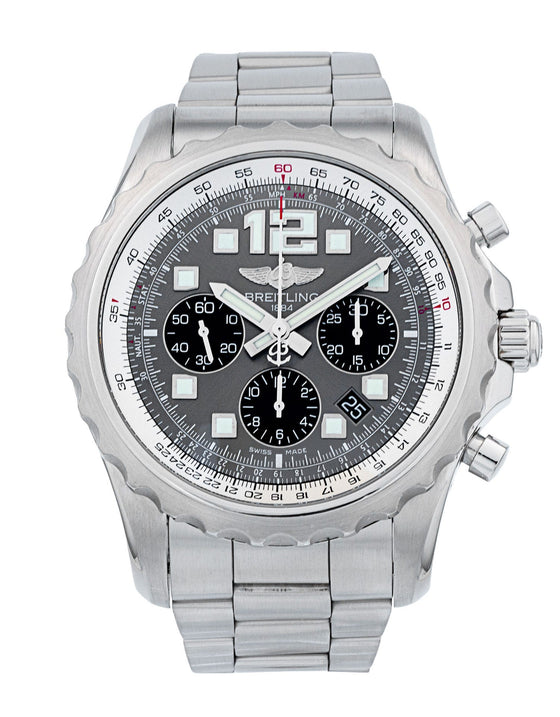 Breitling Chronospace A23360 Men's 46mm Chronograph Gray Automatic BRAND NEW