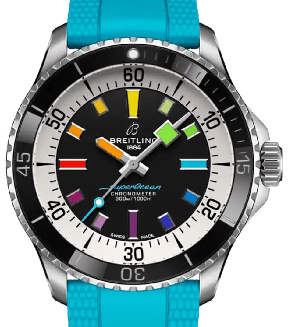 Breitling Superocean Automatic 42mm Steel Black Dial A17375211B2S1