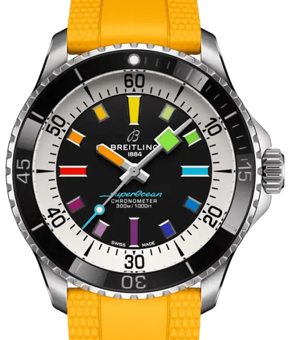 Breitling Superocean Automatic 42mm Steel Black Dial A17375211B2S4