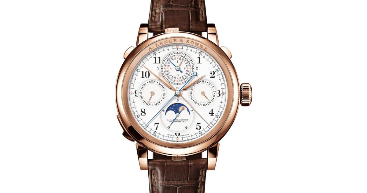 A Lange Sohne 1815 Grand Complication Pink Rose Gold 912.032F