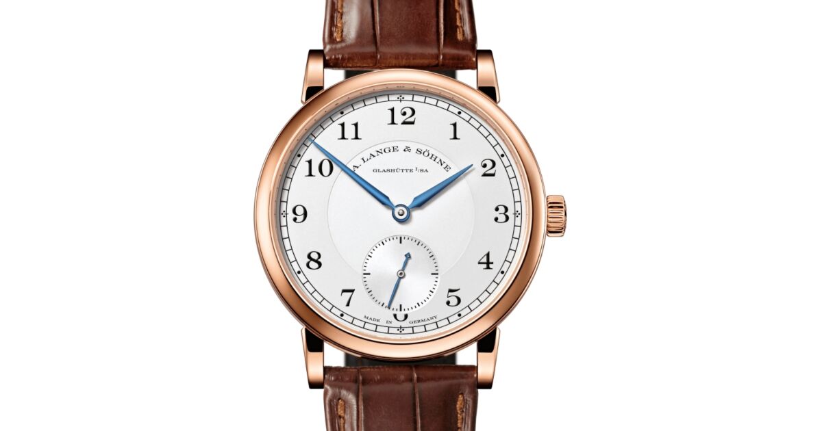 A Lange Sohne 1815 Pink Rose Gold 38.5mm Argente Silver Dial 235.032 - BRAND NEW