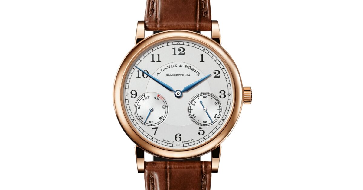 A Lange Sohne 1815 Up/Down Pink Rose Gold 39mm Argente Silver Dial 234.032 - BRAND NEW