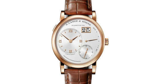 A Lange Sohne Lange 1 Pink Rose Gold 38.5mm Argente Silver Dial 191.032 - BRAND NEW