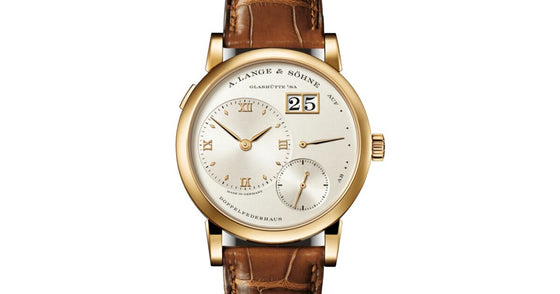 A Lange Sohne Lange 1 18-carat Yellow Gold 38.5mm Ivory Argente Dial 191.021 - BRAND NEW