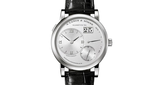 A Lange Sohne Lange 1 Platinum 38.5mm Rhodie Silver Dial 191.025 - BRAND NEW