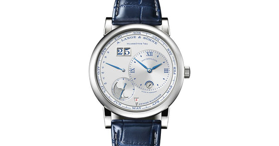 A Lange Sohne Lange 1 Tourbillon Perpetual Calendar "25th Anniversary" White Gold 720.066FE