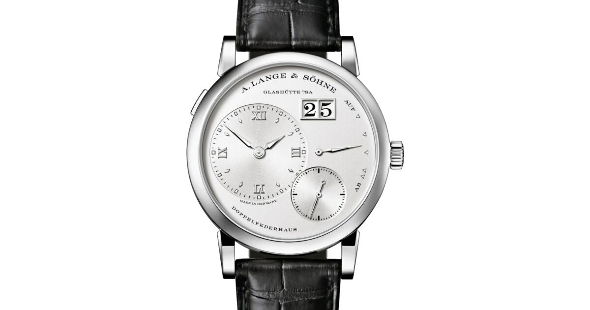 A Lange Sohne Lange 1 White Gold 38.5mm Argente Silver Dial 191.039 - BRAND NEW