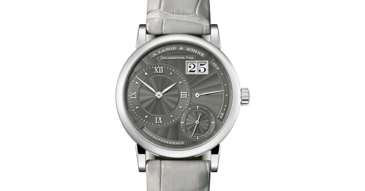 A Lange Sohne Little Lange 1 White Gold 36.8mm Light Grey Dial 181.038 - BRAND NEW