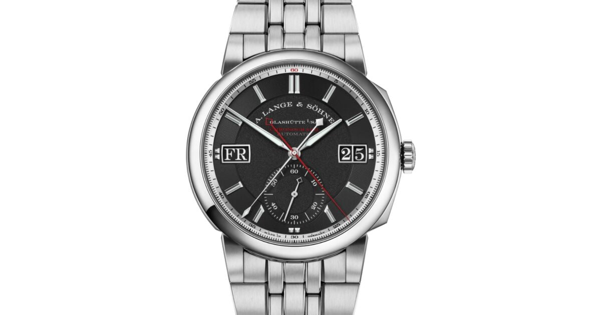 A Lange Sohne Odysseus Chronograph Stainless Steel 42.5mm Black Dial 463.178 - BRAND NEW