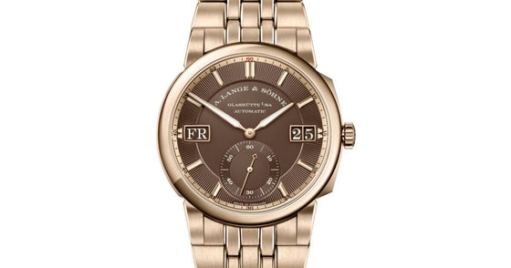 A Lange Sohne Odysseus Honeygold 40.5mm Brown Dial 363.150