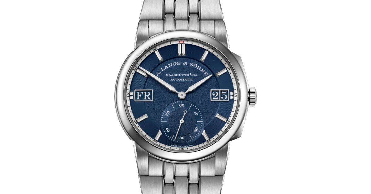 A Lange Sohne Odysseus Stainless Steel 40.5mm Blue Dial 363.179 - BRAND NEW