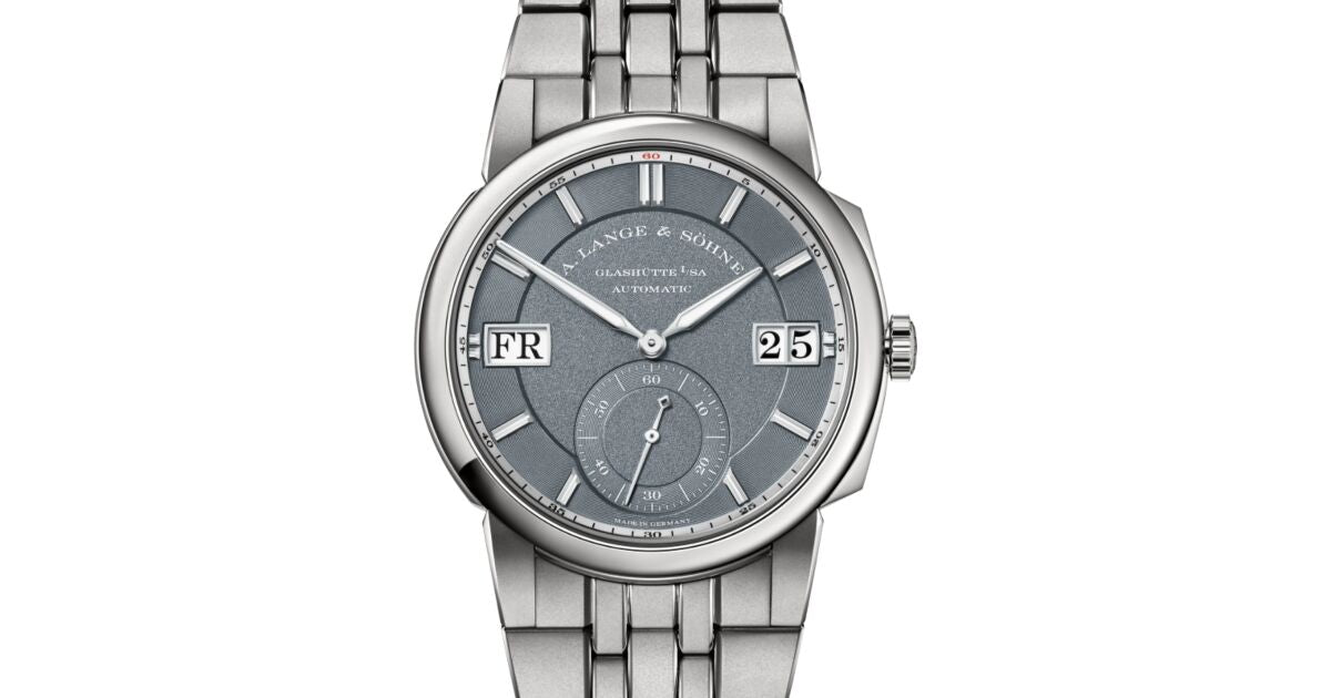 A Lange Sohne Odysseus Titanium 40.5mm Brass Ice-Blue Dial 363.117 - BRAND NEW