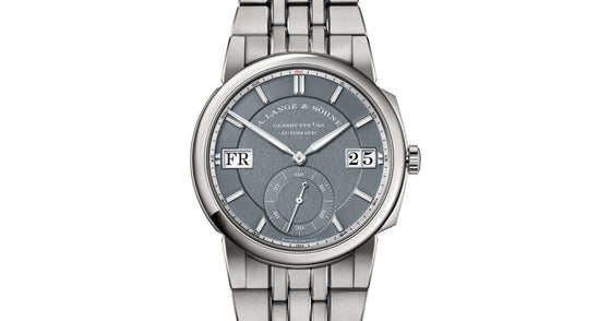 A Lange Sohne Odysseus Titanium 40.5mm Brass Ice-Blue Dial 363.117 - BRAND NEW