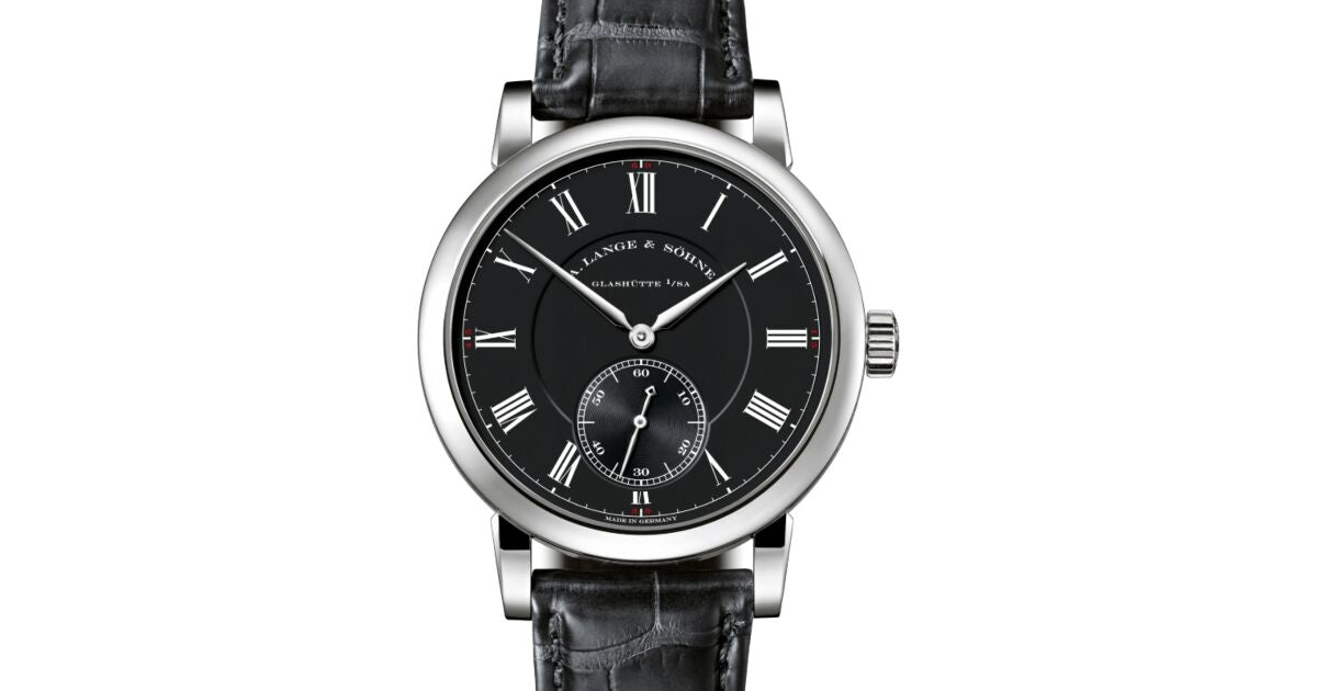 A Lange Sohne Richard Lange "Pour le Merit" White Gold 40.5mm Black Dial 260.028 - BRAND NEW