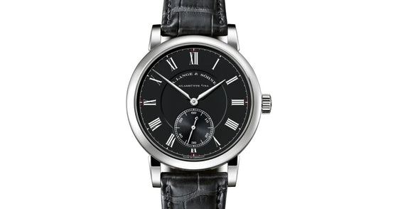 A Lange Sohne Richard Lange "Pour le Merit" White Gold 40.5mm Black Dial 260.028 - BRAND NEW