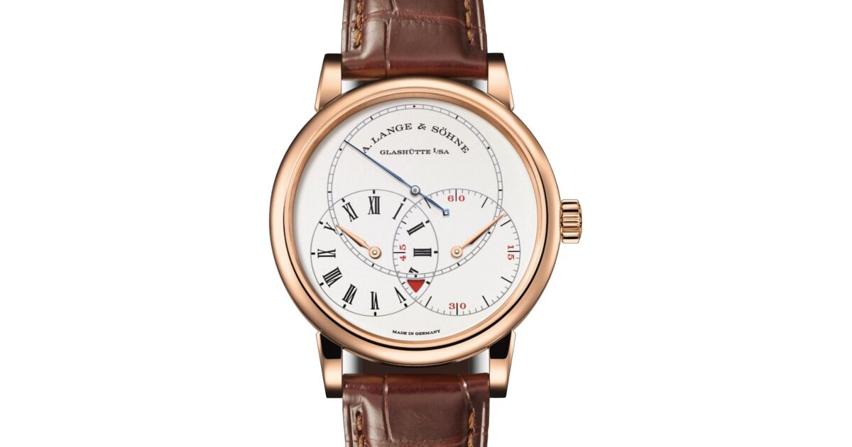 A Lange Sohne Richard Lange Jumping Seconds Pink Rose Gold 40mm Argente Silver Dial 252.032 - BRAND NEW