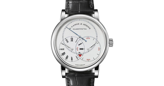 A Lange Sohne Richard Lange Jumping Seconds Platinum 40mm Silver Dial 252.025 - BRAND NEW