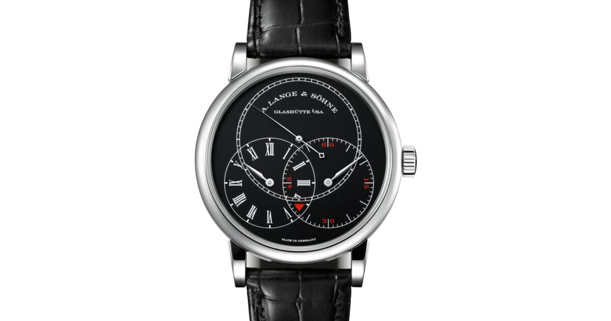 A Lange Sohne Richard Lange Jumping Seconds White Gold 40mm Black Dial 252.029 - BRAND NEW