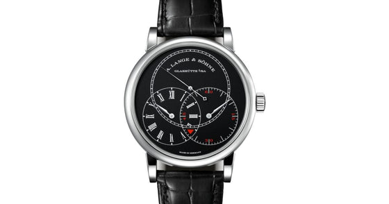 A Lange Sohne Richard Lange Jumping Seconds White Gold 40mm Black Dial 252.029 - BRAND NEW