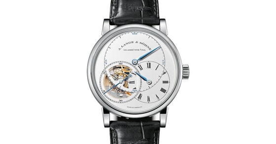 A Lange Sohne Richard Lange Tourbillon "Pour le Merite" White Gold 41.9mm Argente Silver Dial 760.026F - BRAND NEW