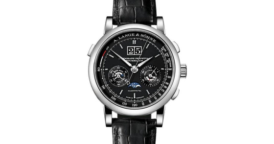 A Lange Sohne Saxonia Datograph Perpetual Tourbillon Platinum 740.036FE