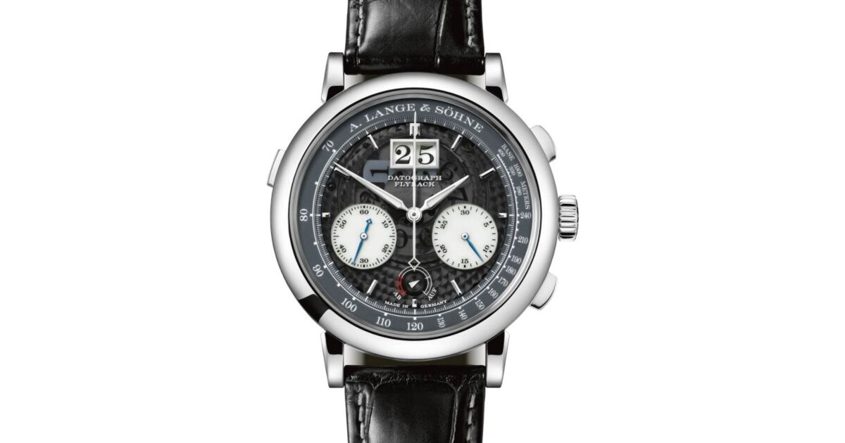 A Lange Sohne Saxonia Datograph Up/Down "Lumen" Platinum 405.034