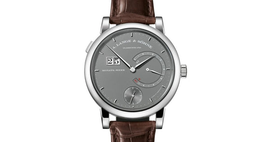 A Lange Sohne Saxonia Lange 31 White Gold 45.9mm Grey Dial 130.039F - BRAND NEW