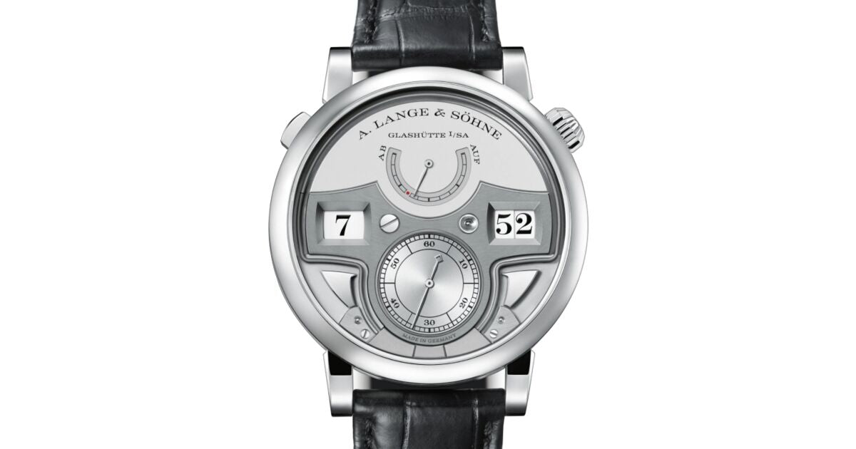A Lange Sohne Zeitwerk Minute Repeater Platinum 44.2mm Rhodie Silver Dial 147.025F - BRAND NEW