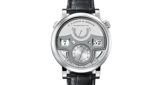 A Lange Sohne Zeitwerk Minute Repeater Platinum 44.2mm Rhodie Silver Dial 147.025F - BRAND NEW